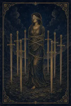 Eight of Swords tarot card