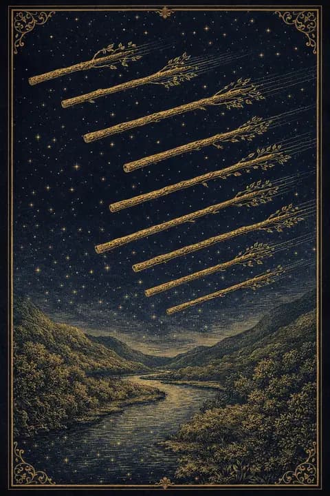 Eight of Wands tarot card