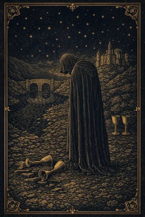 Five of Cups tarot card