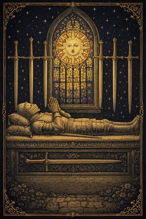 Four of Swords tarot card