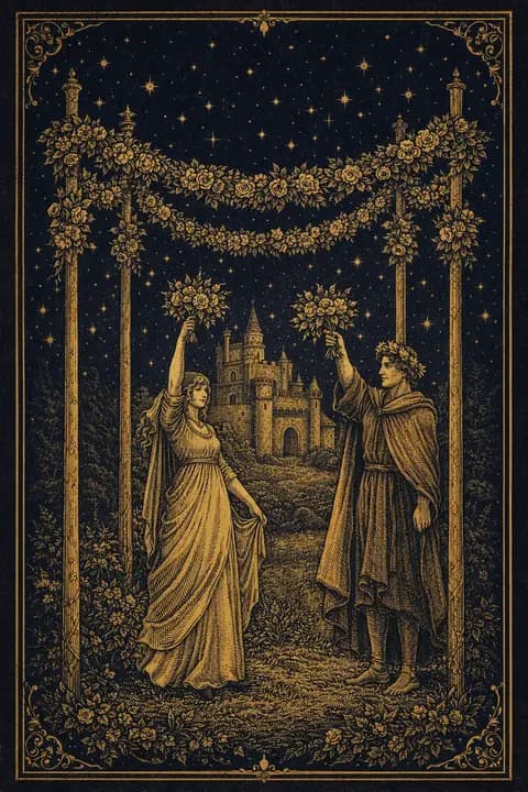 Four of Wands tarot card