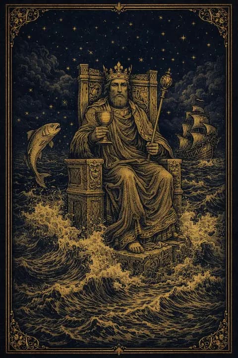King of Cups tarot card