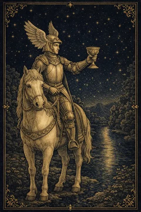 Knight of Cups tarot card