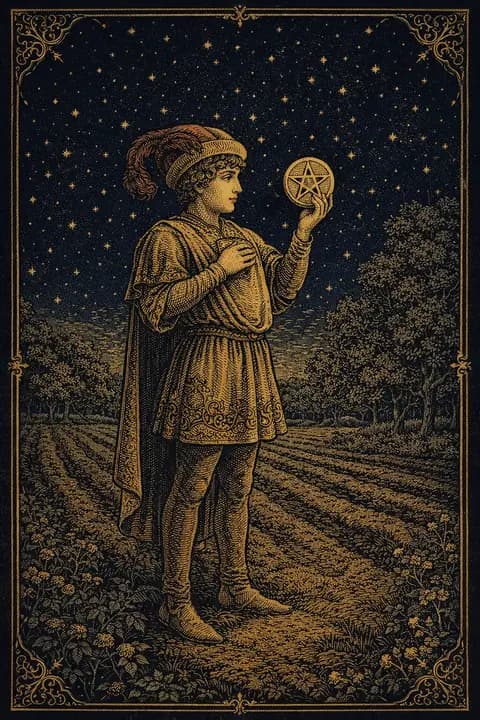 Page of Pentacles tarot card