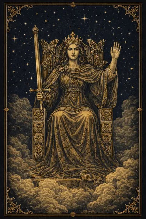 Queen of Swords tarot card