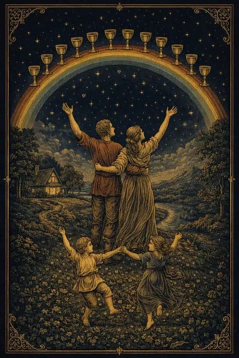 Ten of Cups tarot card