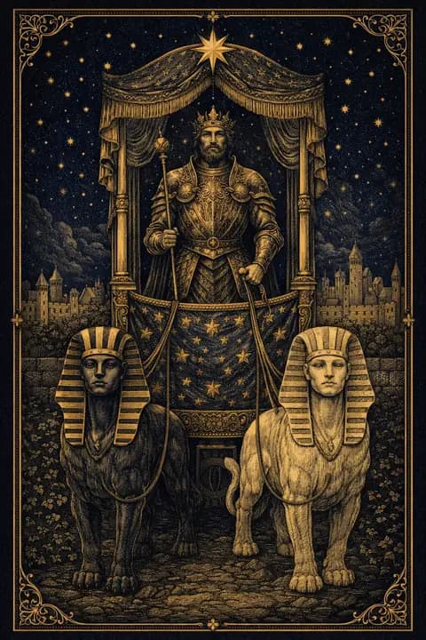 The Chariot tarot card